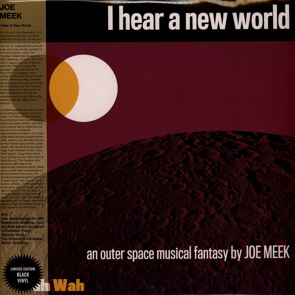 Joe Meek - I Hear A New World Black Vinyl Edition - Vinyl LP