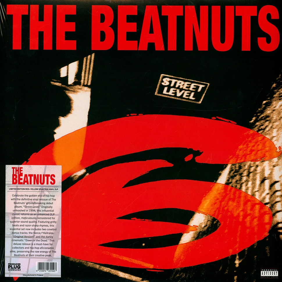 The Beatnuts - The Beatnuts: Street Level Incl 2 Bonus Tracks Limited Deluxe Red & Yellow Splattter Vinyl Edition