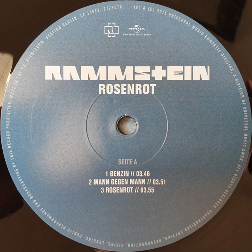 Rammstein - Rosenrot