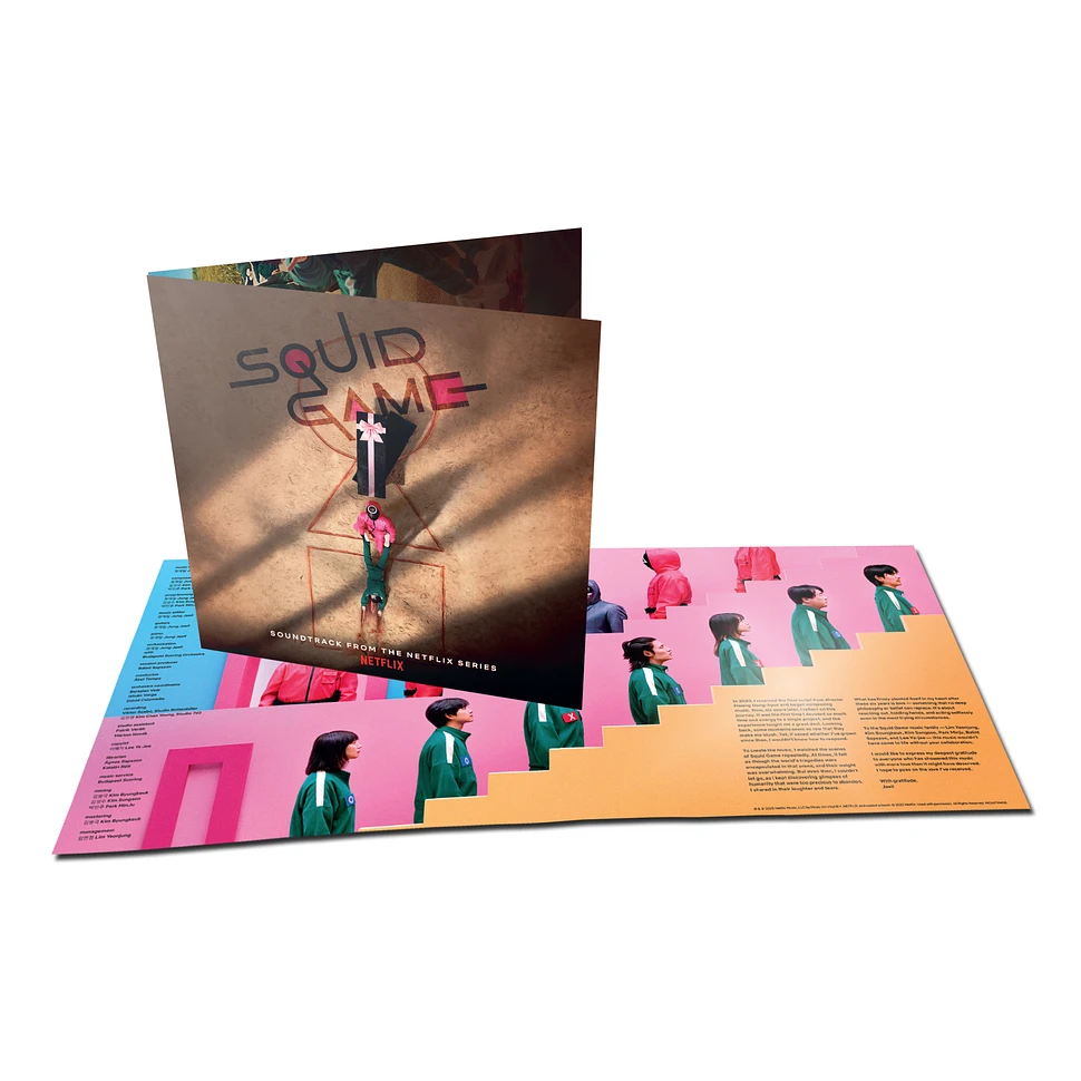 Jung Jaeil - OST Squid Game Coloured Vinyl Edition