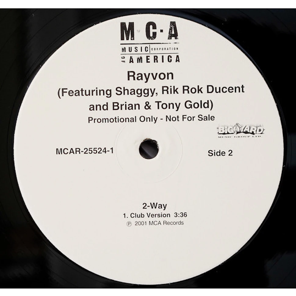 Richardo Rik Rok Recent Rayvon Featuring Shaggy, Ricardo