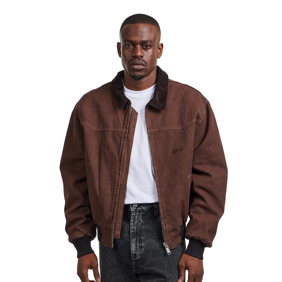 Sky High Farm Universe - Work Jacket Woven (Brown) | HHV