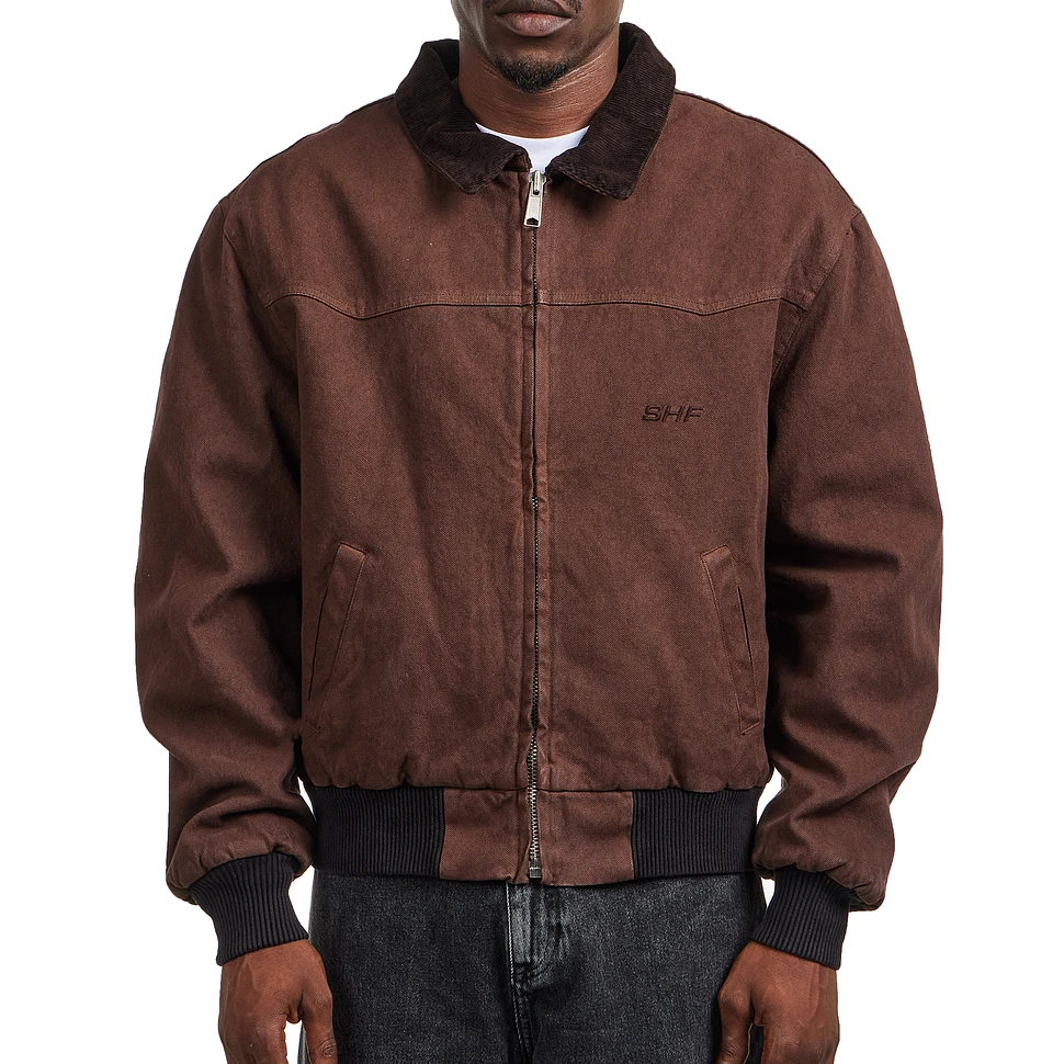 Sky High Farm Universe - Work Jacket Woven (Brown) | HHV