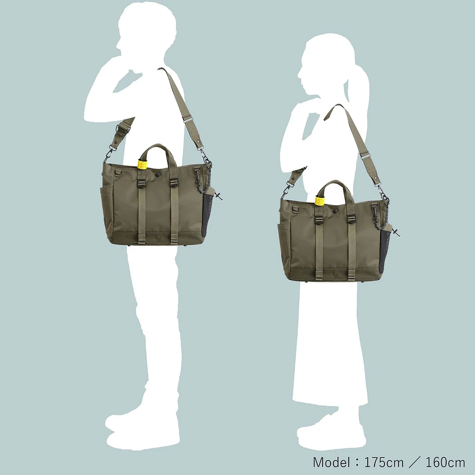 Porter-Yoshida & Co. - Ride 2Way Tote Bag With Bicycle Chain