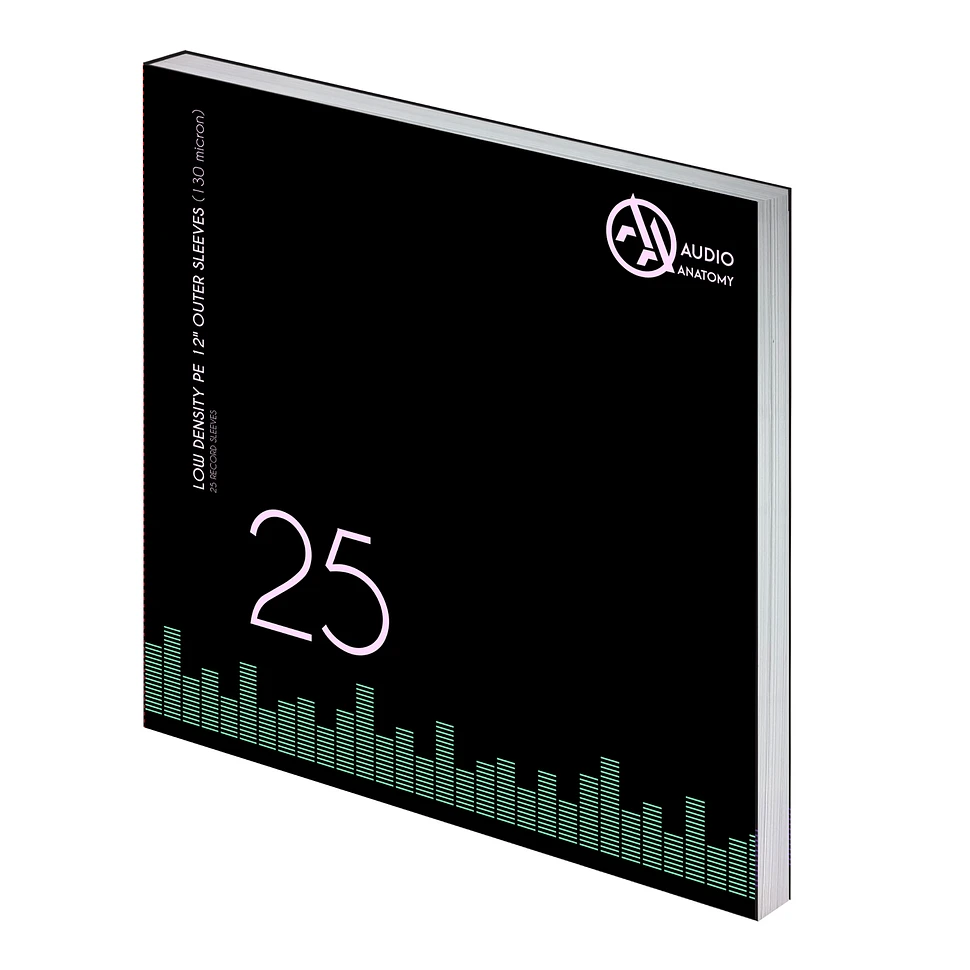 Audio Anatomy - 25X 12" PVC Gatefold Outer Sleeves (100 Micron)