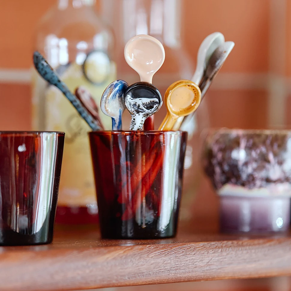 HKLIVING - 70s Ceramics: Spoons M (Set of 4)