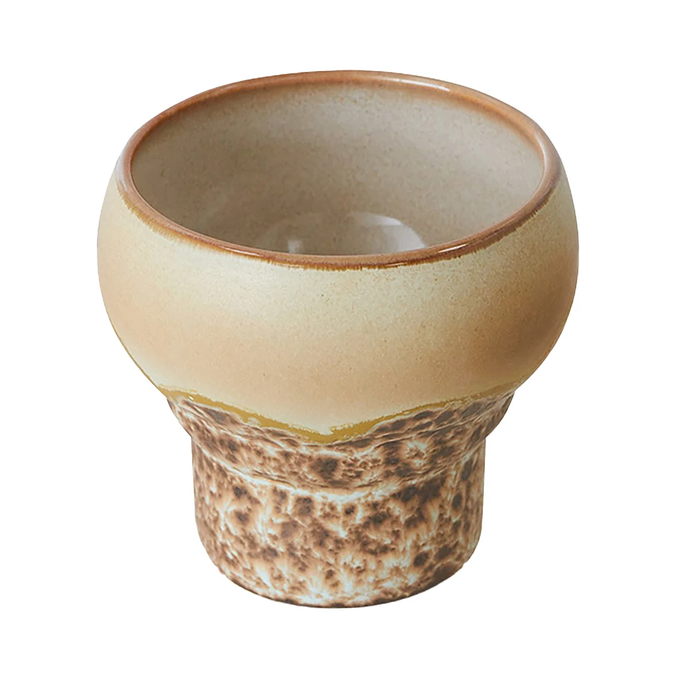 HKLIVING - 70s Ceramics: Lungo Mugs (Set of 2)