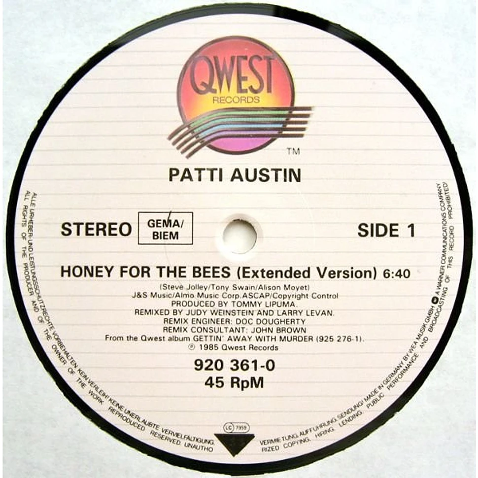 Patti Austin - Honey For The Bees