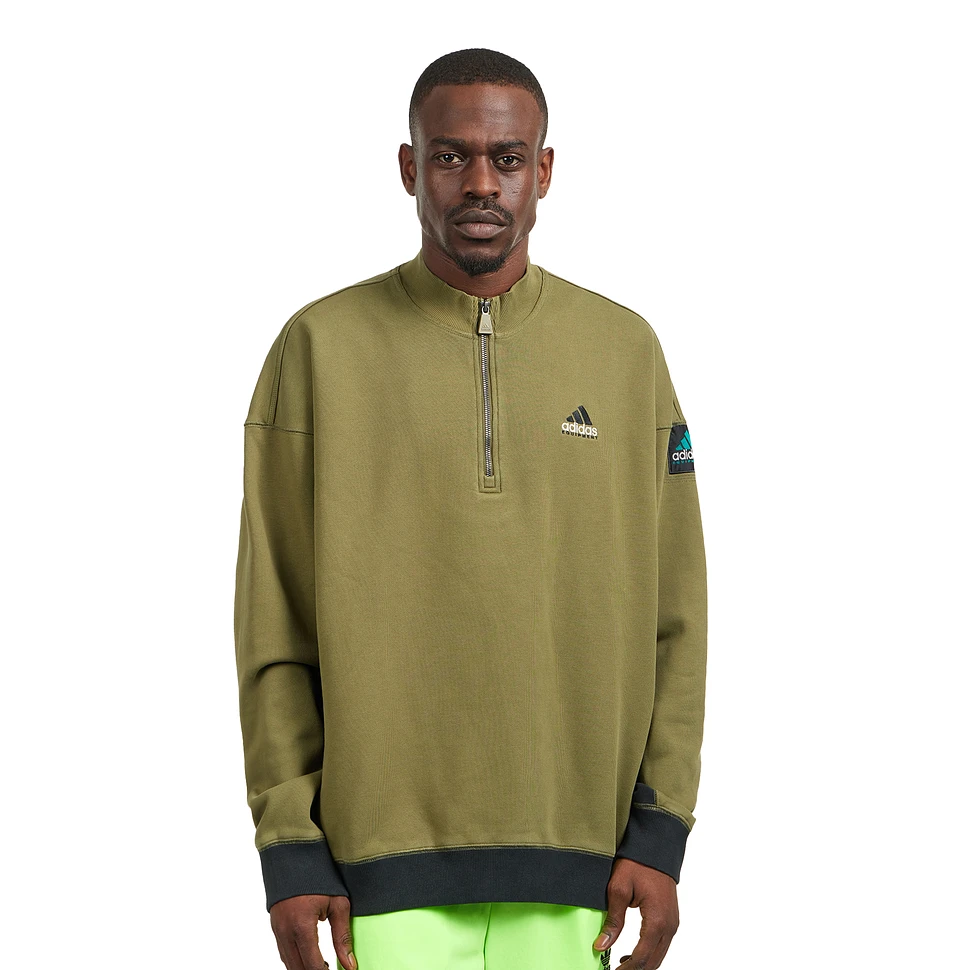 adidas - Equipment Blocked Half-Zip