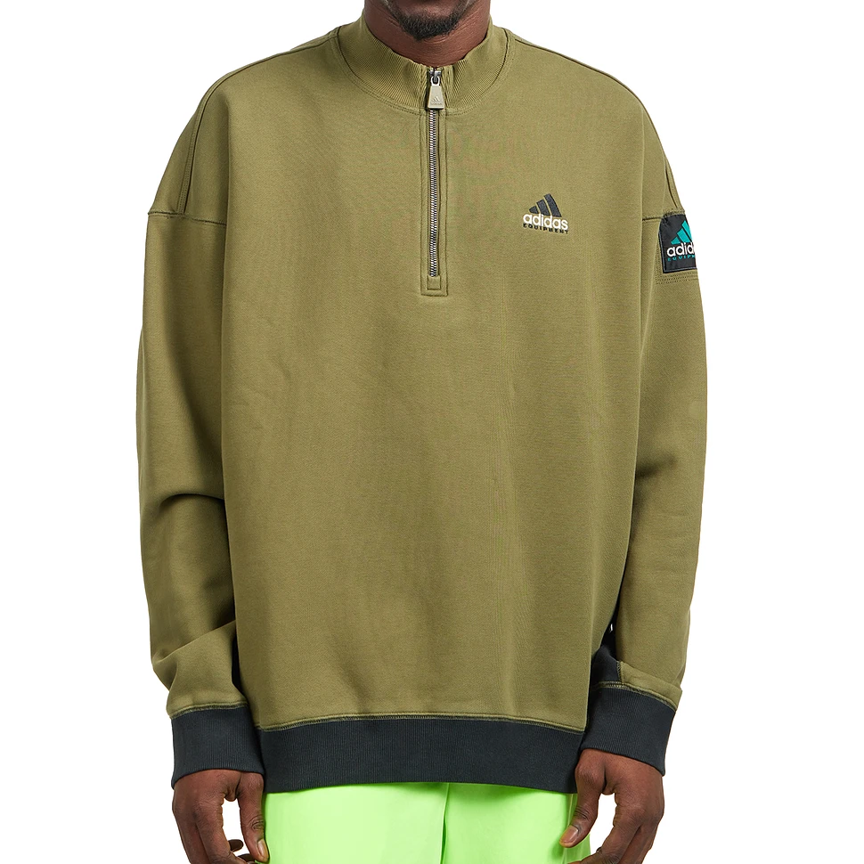 adidas - Equipment Blocked Half-Zip