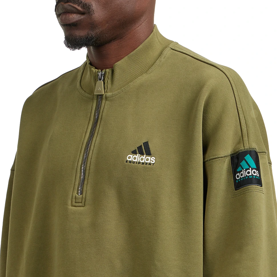 adidas - Equipment Blocked Half-Zip