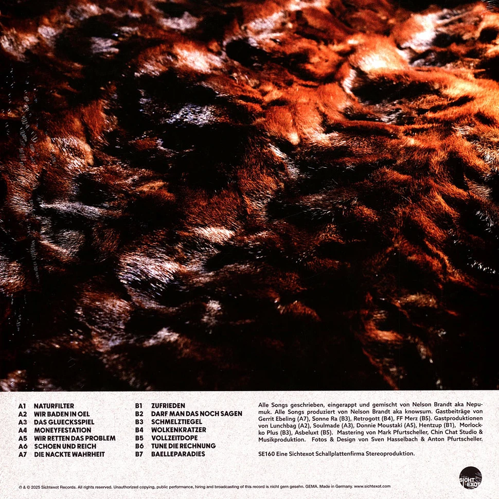 Nepumuk - Im Dicken Fell Der Nackten Wahrheit Limited Bundle Inkl. Instrumentals-7"