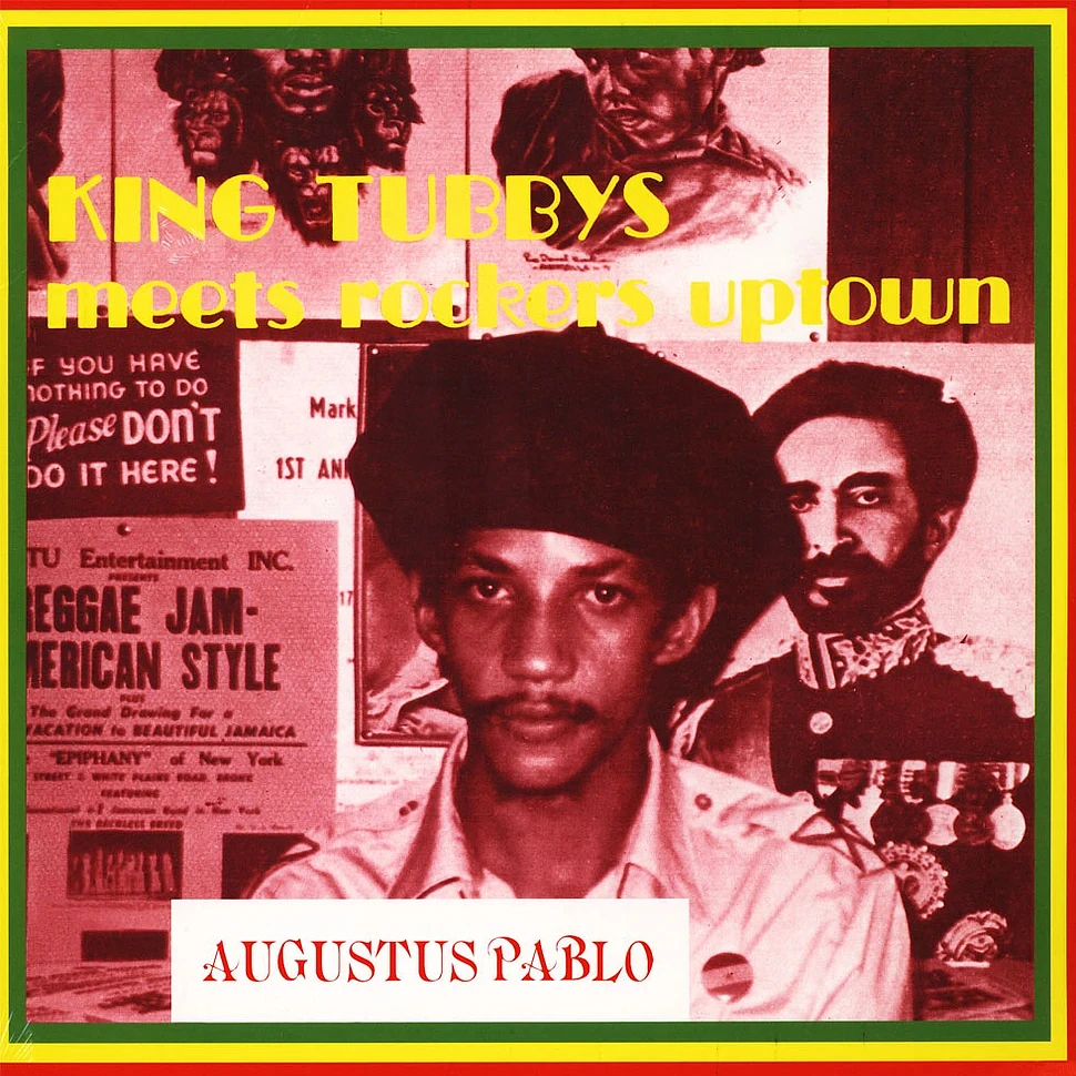 Augustus Pablo - King Tubbys Meets Rockers Uptown HHV Exclusive Clear Red Vinyl Edition