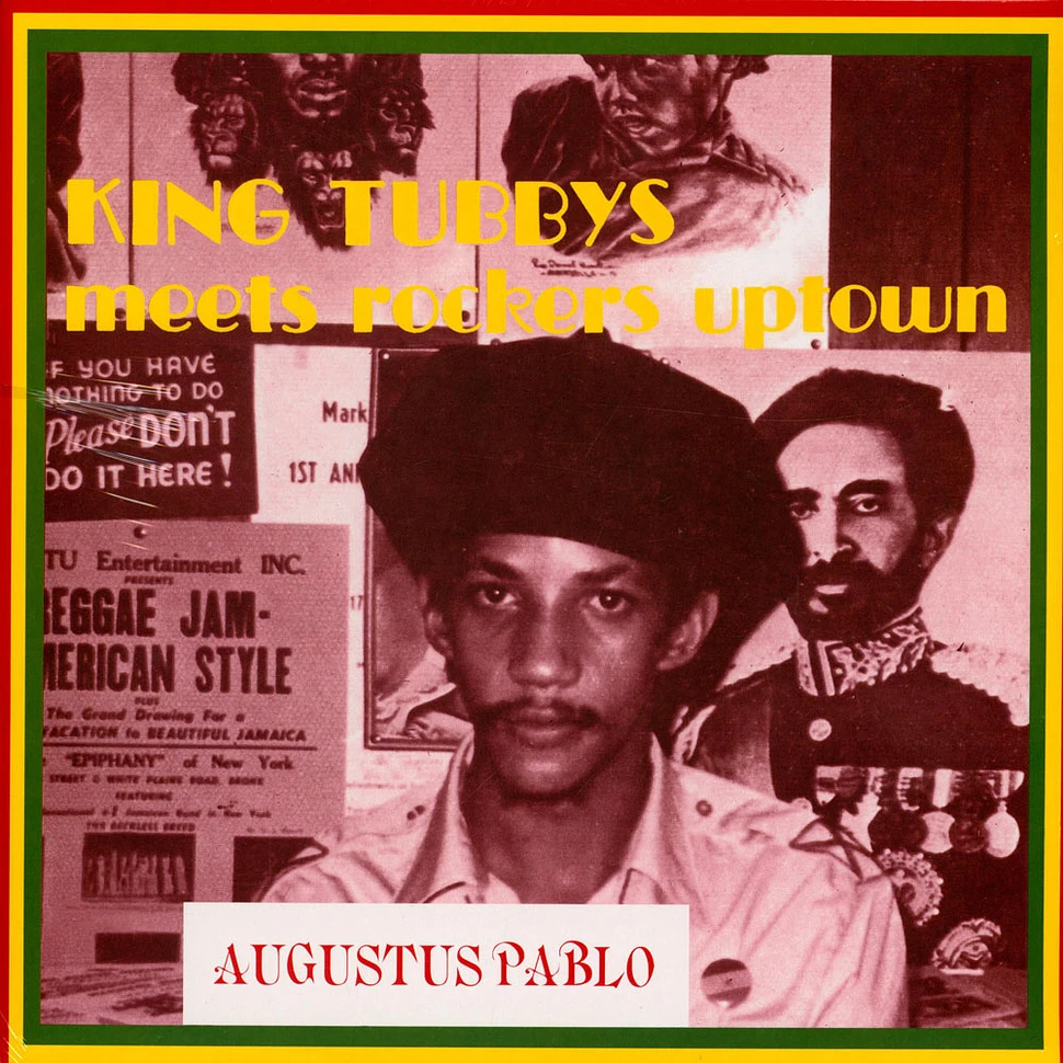Augustus Pablo - King Tubbys Meets Rockers Uptown HHV Exclusive Clear Red Vinyl Edition