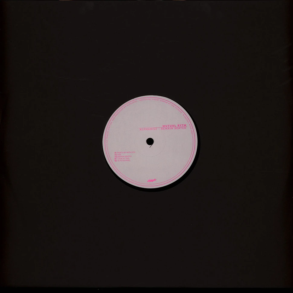Alpharisc - Remain Seated 2025 Repress - Vinyl 12
