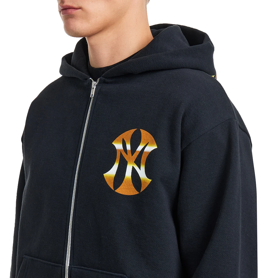 b.Eautiful x Sara Yukiko Mon - Wavy NY Zip Up Hoodie (Navy) | HHV
