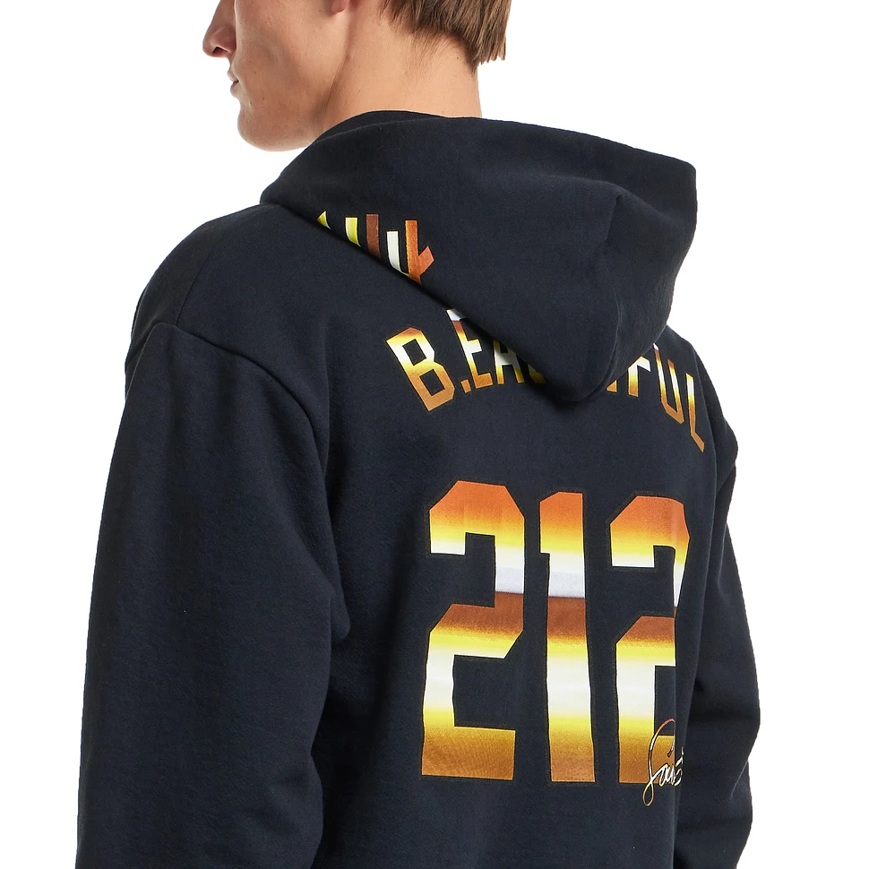 b.Eautiful x Sara Yukiko Mon - Wavy NY Zip Up Hoodie (Navy) | HHV