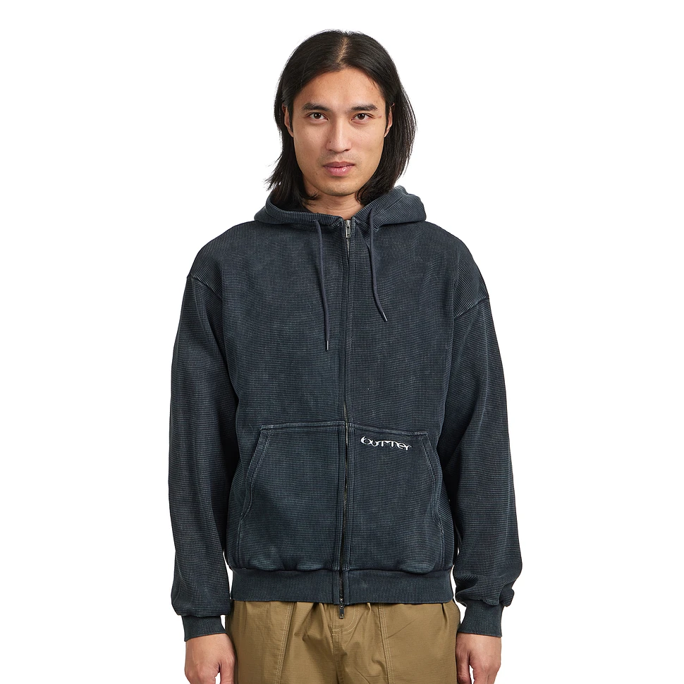 Butter Goods - Waffle Zip-Thru Hood
