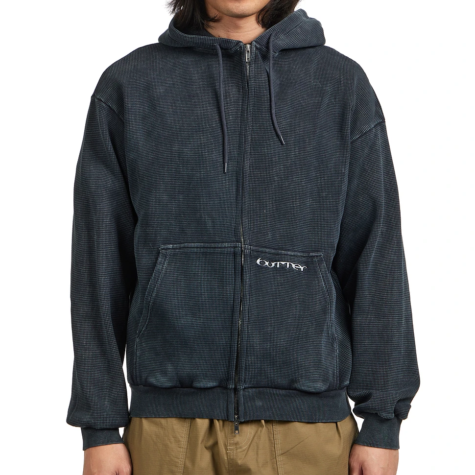 Butter Goods - Waffle Zip-Thru Hood