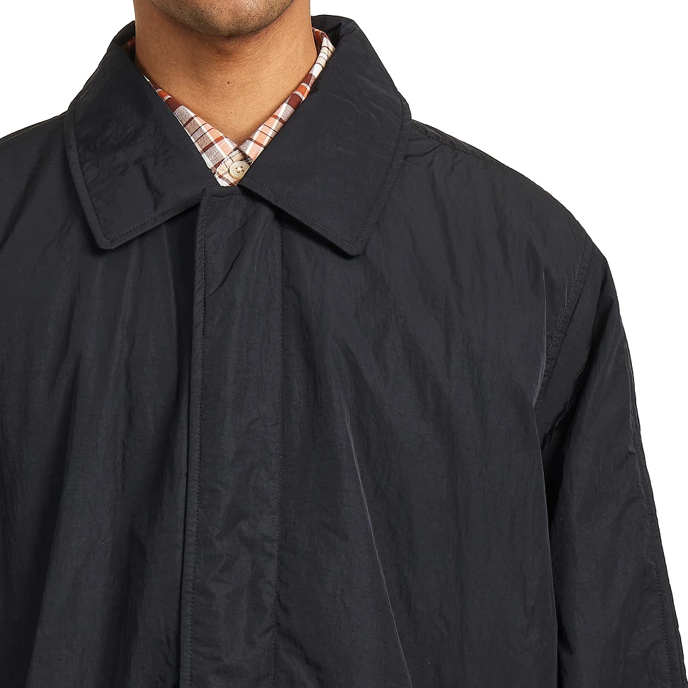 Sunflower - Relaxed Nylon Coat (Black) | HHV