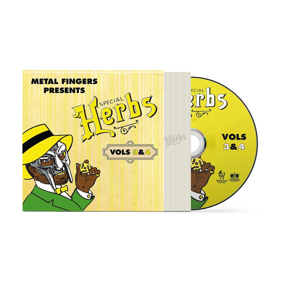 MF DOOM - Metal Fingers Presents: Special Herbs Volume 3 & 4