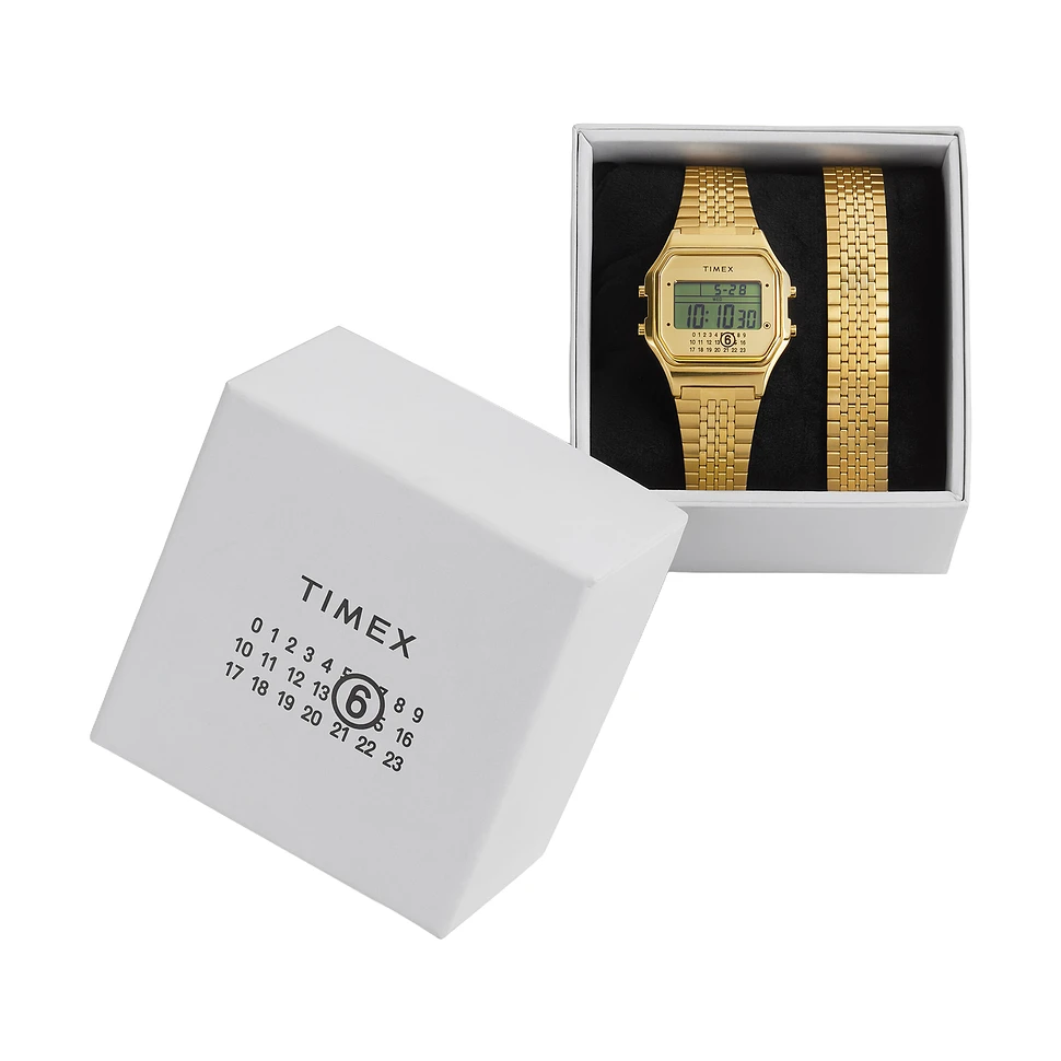 Timex x MM6 Maison Margiela - T80 Gift Set w/ Extra Bracelet