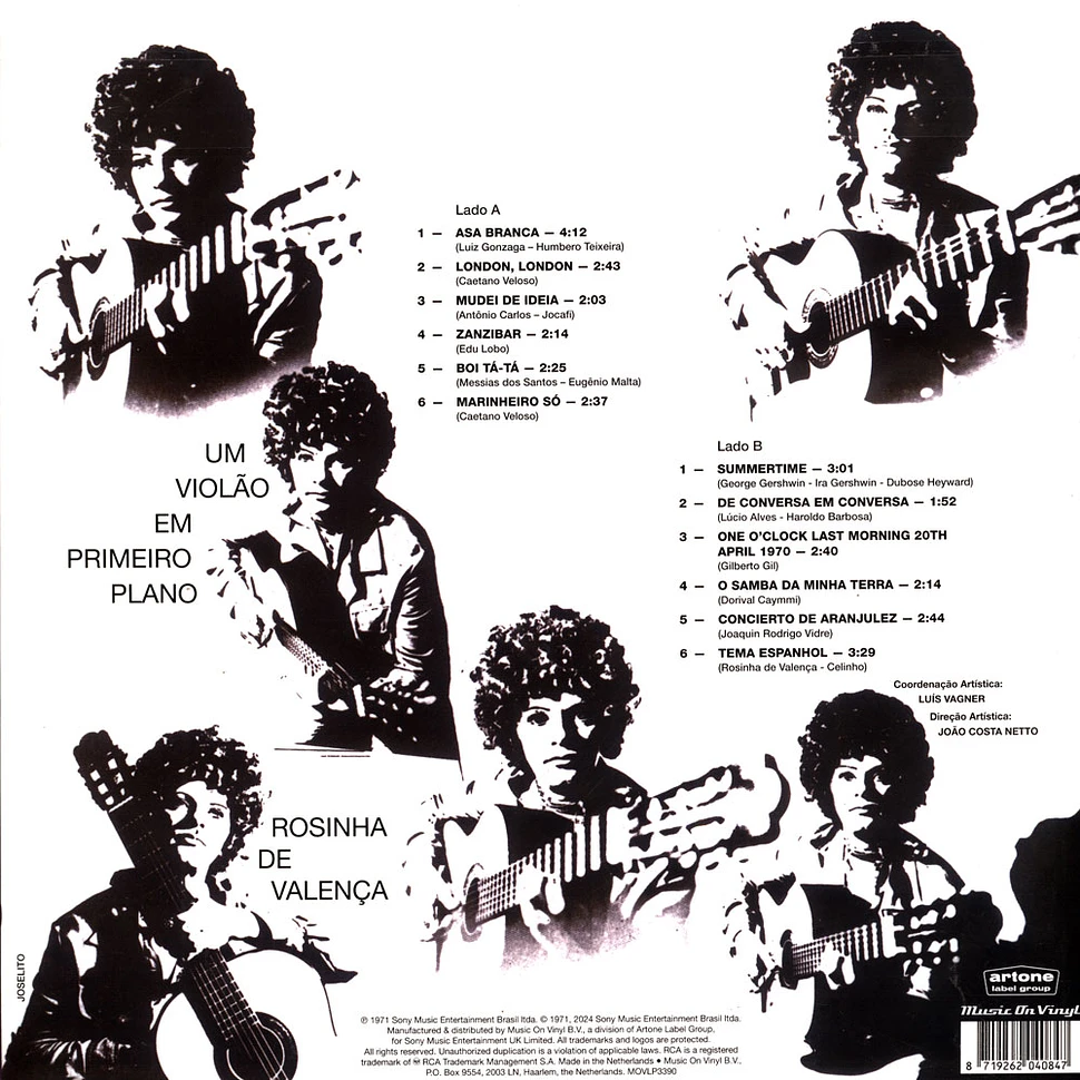 Rosinha De Valenca - Um Violao Em Primeiro Plano - Vinyl LP - 2024