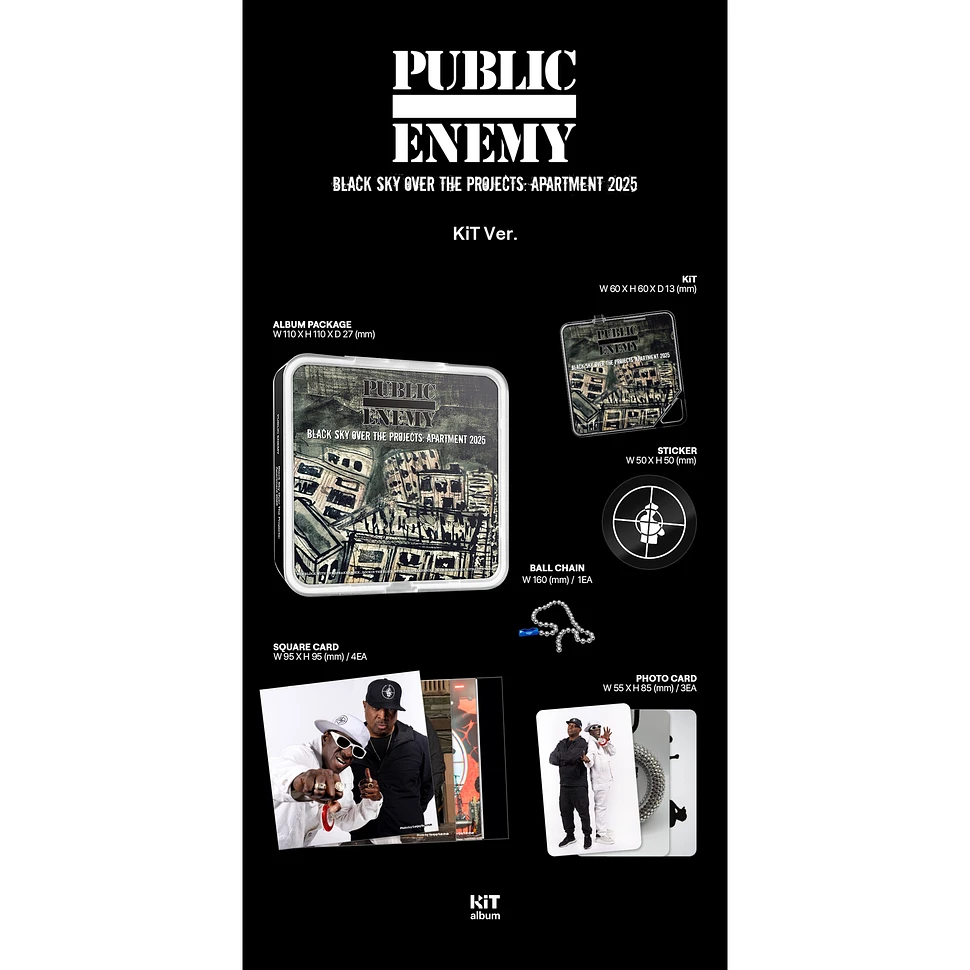 Public Enemy - Black Sky Over The Projects: Apartment 2025 Kit