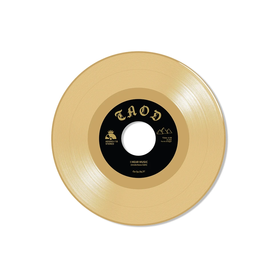 The Underboss - Brazilian Rhyme / I Hear Music Translucent Gold Vinyl Edition