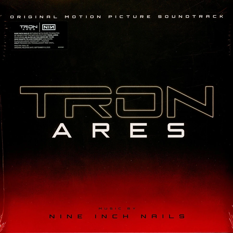 Nine Inch Nails OST Tron Ares Transparent Red Vinyl Edition Vinyl 