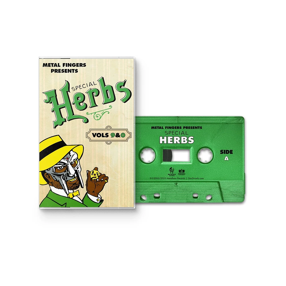 MF DOOM - Metal Fingers Presents: Special Herbs Volume 9 & 0