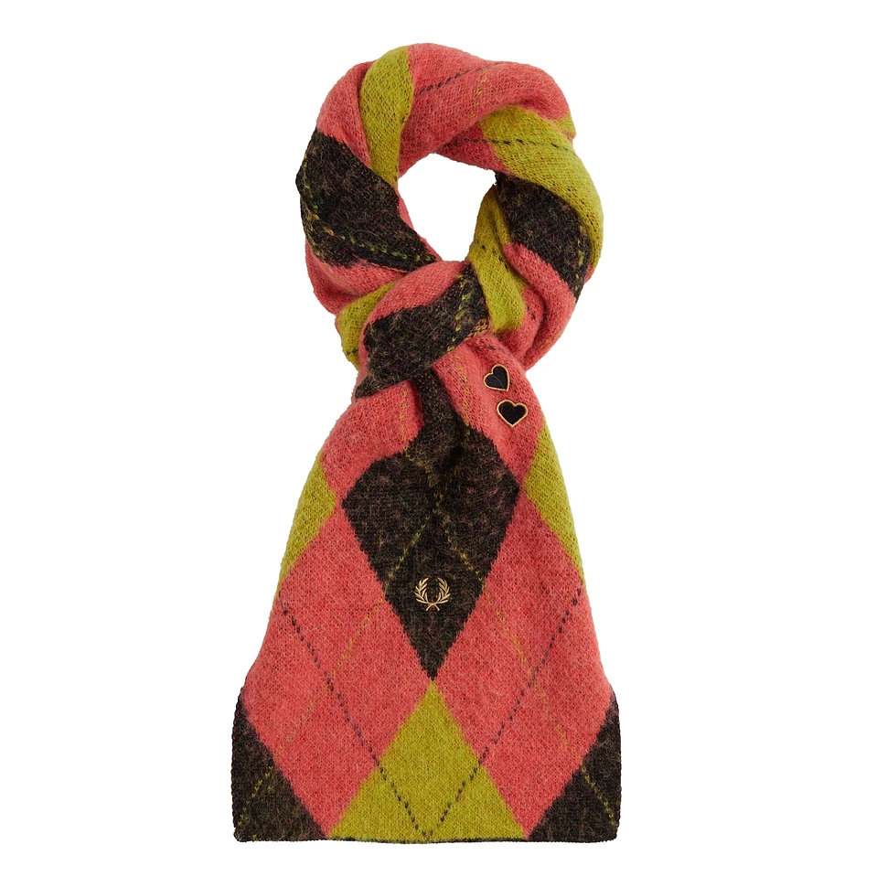 Fred Perry x Amy Winehouse Foundation - Amy Brushed Argyle Scarf