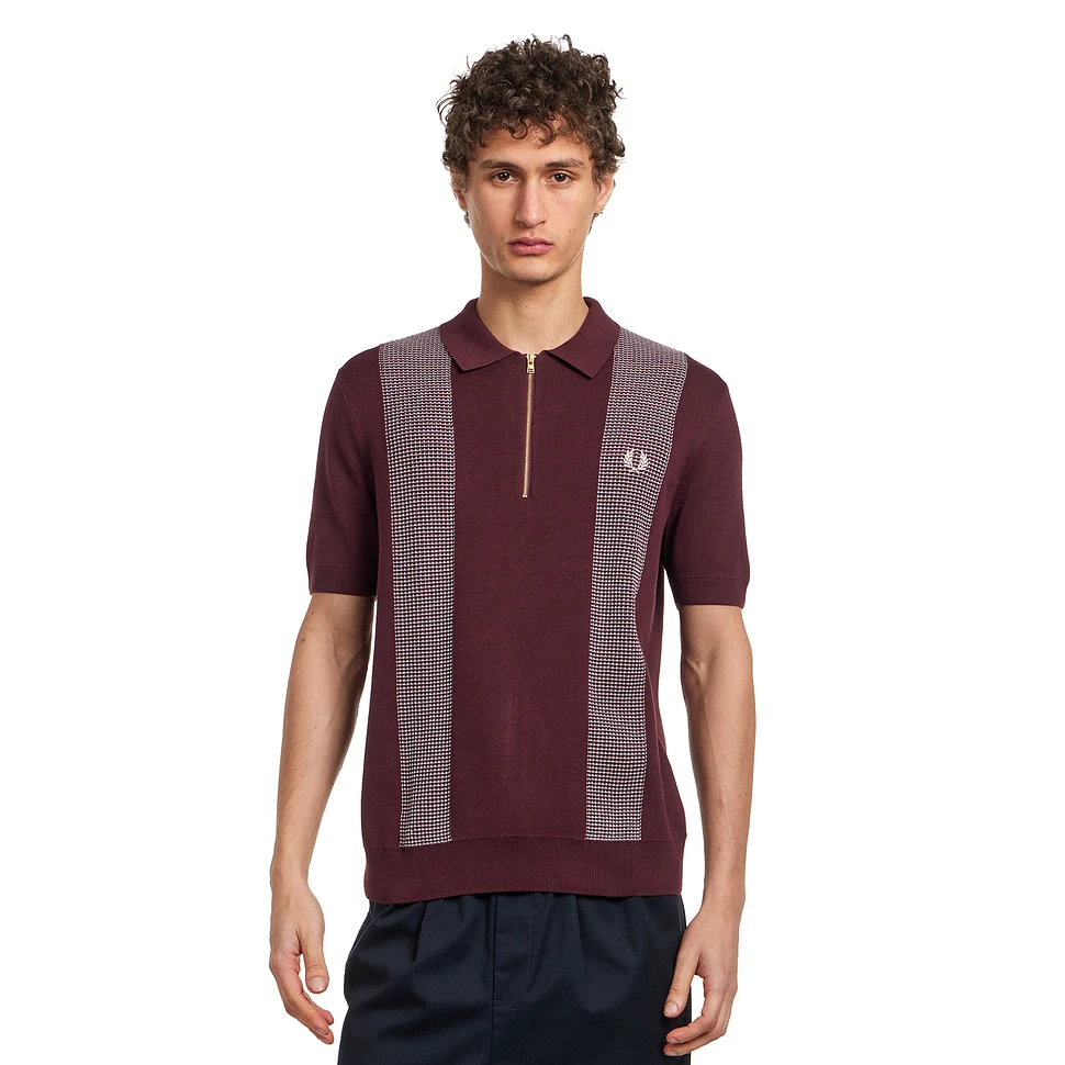 Panel Detail Knitted Shirt