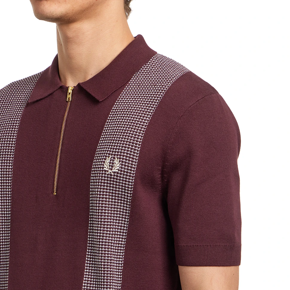 Fred Perry - Panel Detail Knitted Shirt