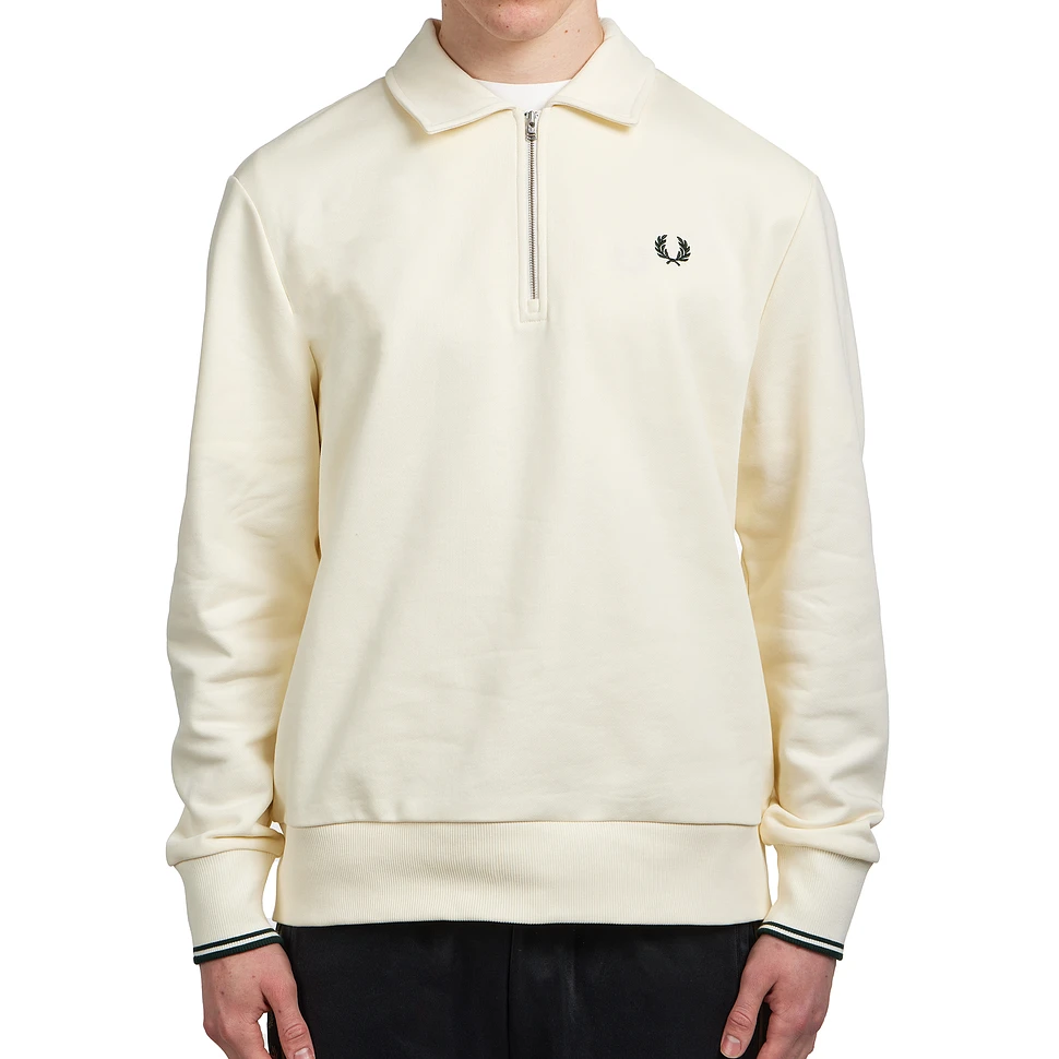 Fred Perry - Half Zip Collared Sweatshirt