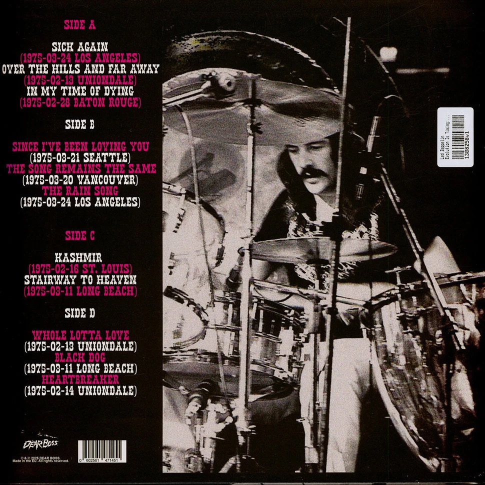 Led Zeppelin - Evolution Is Timing: 1975 Radio Sessions White