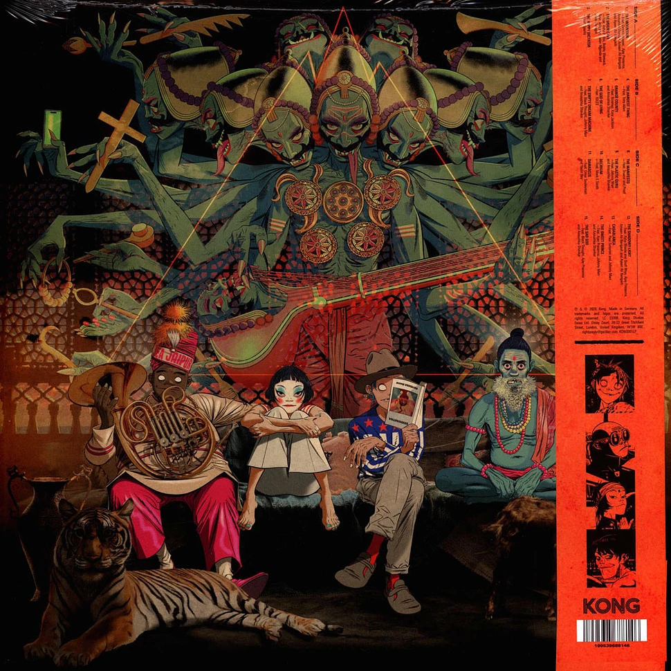 Gorillaz - The Mountain Black Bio Vinyl Edition