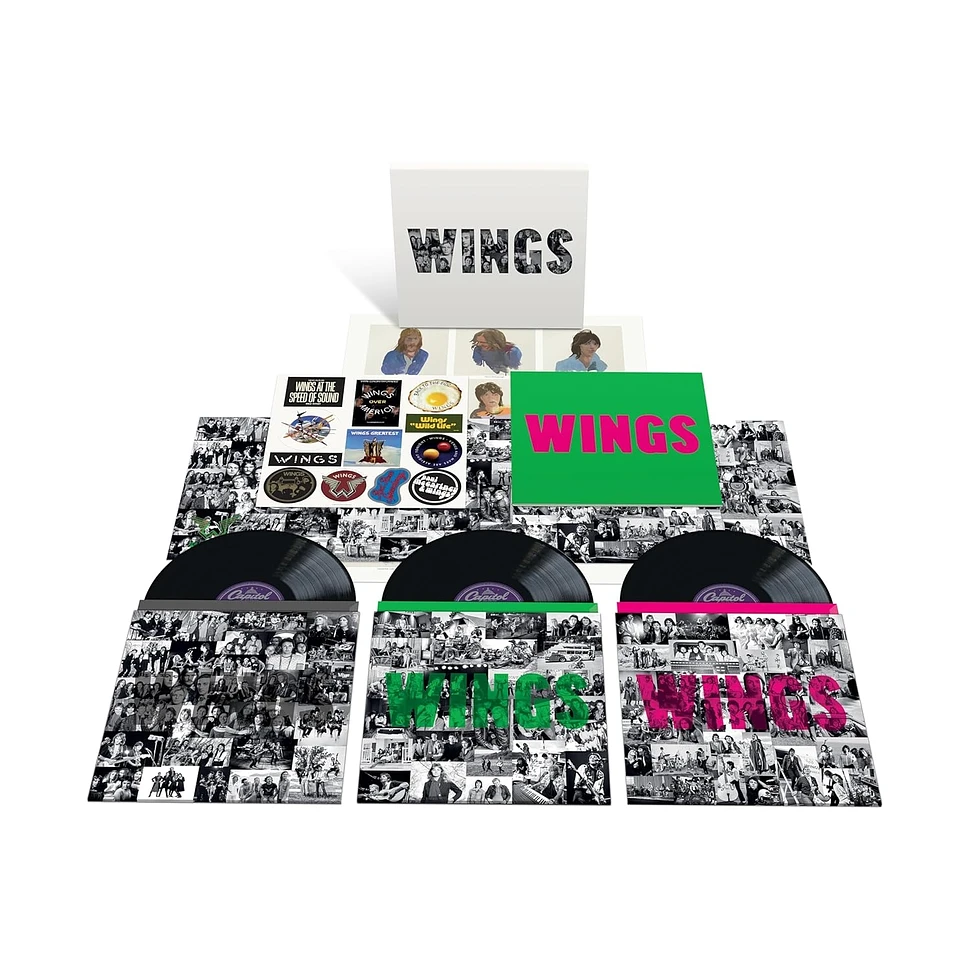 Paul McCartney & Wings - Wings Limited Deluxe Black Vinyl Edition