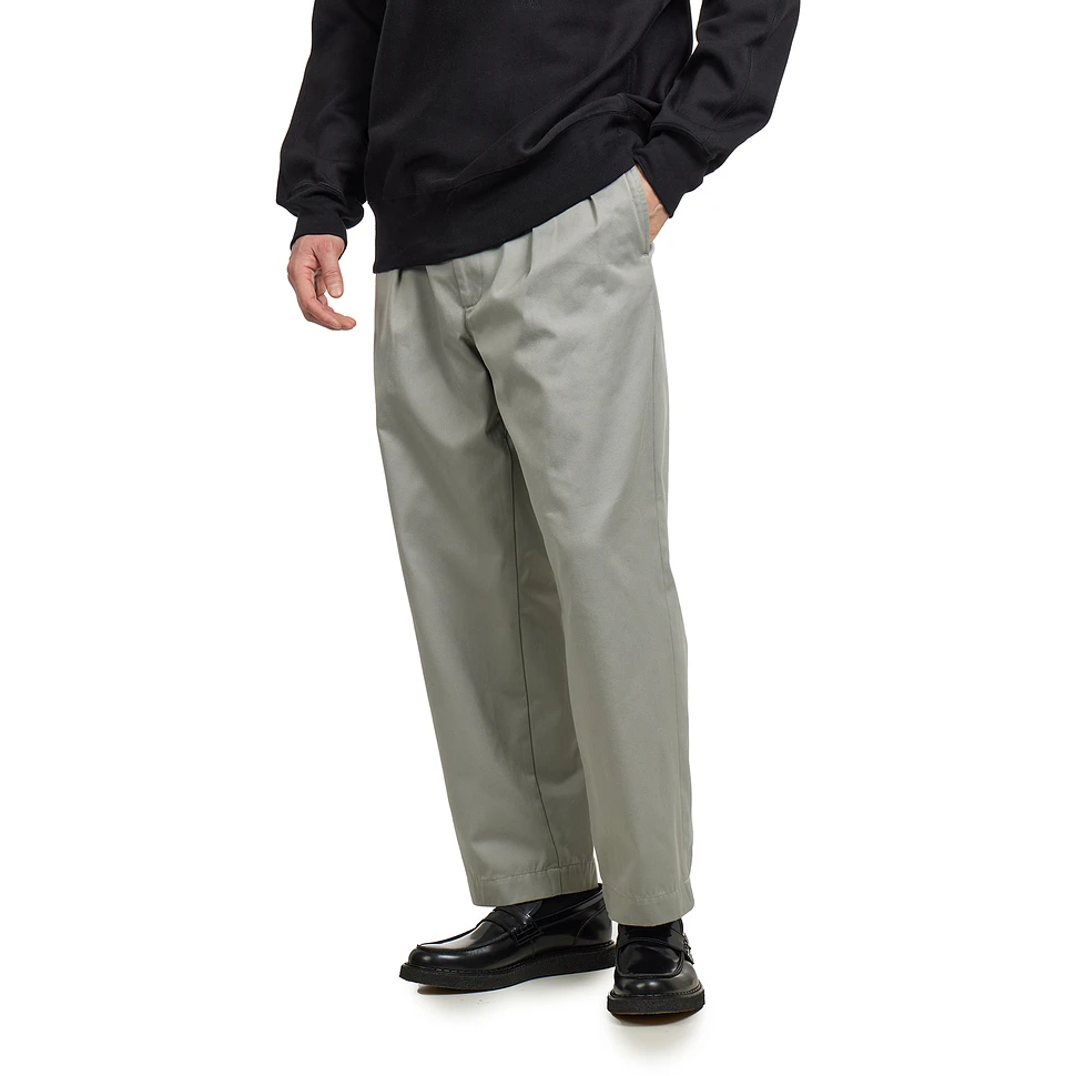 nanamica - Double Pleated Chino Pants (Light Gray) | HHV