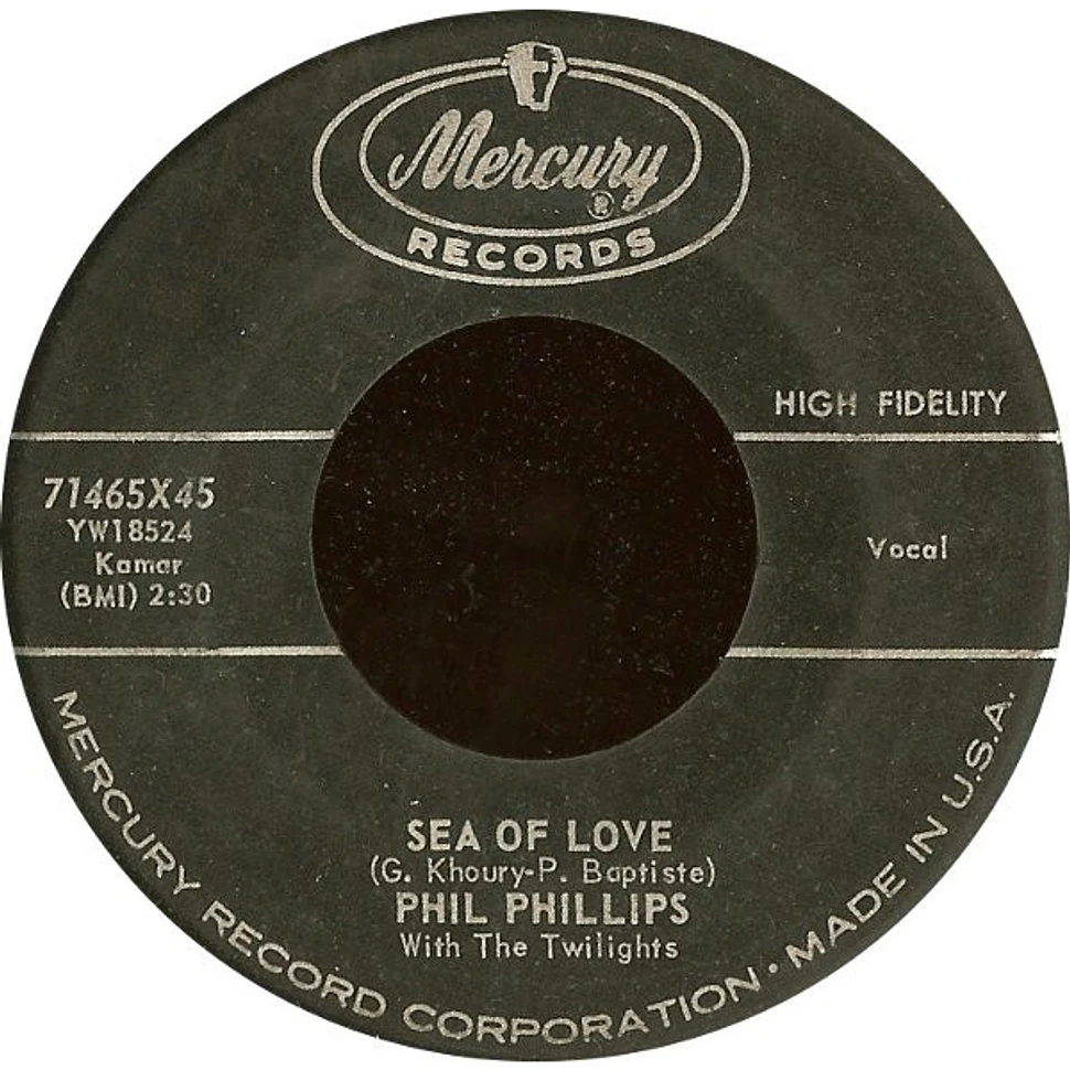 Phil Phillips With The Twilights - Sea Of Love / Juella - Vinyl 7" - 1959 -  US - Original | HHV