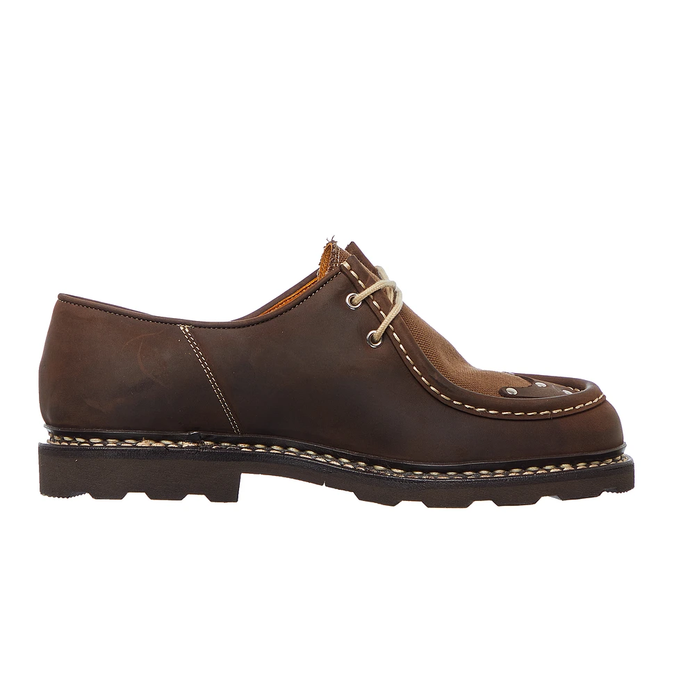 Paraboot - Michael 1950 (Marche Marron Nub Gringo / Toile Ebene) | HHV