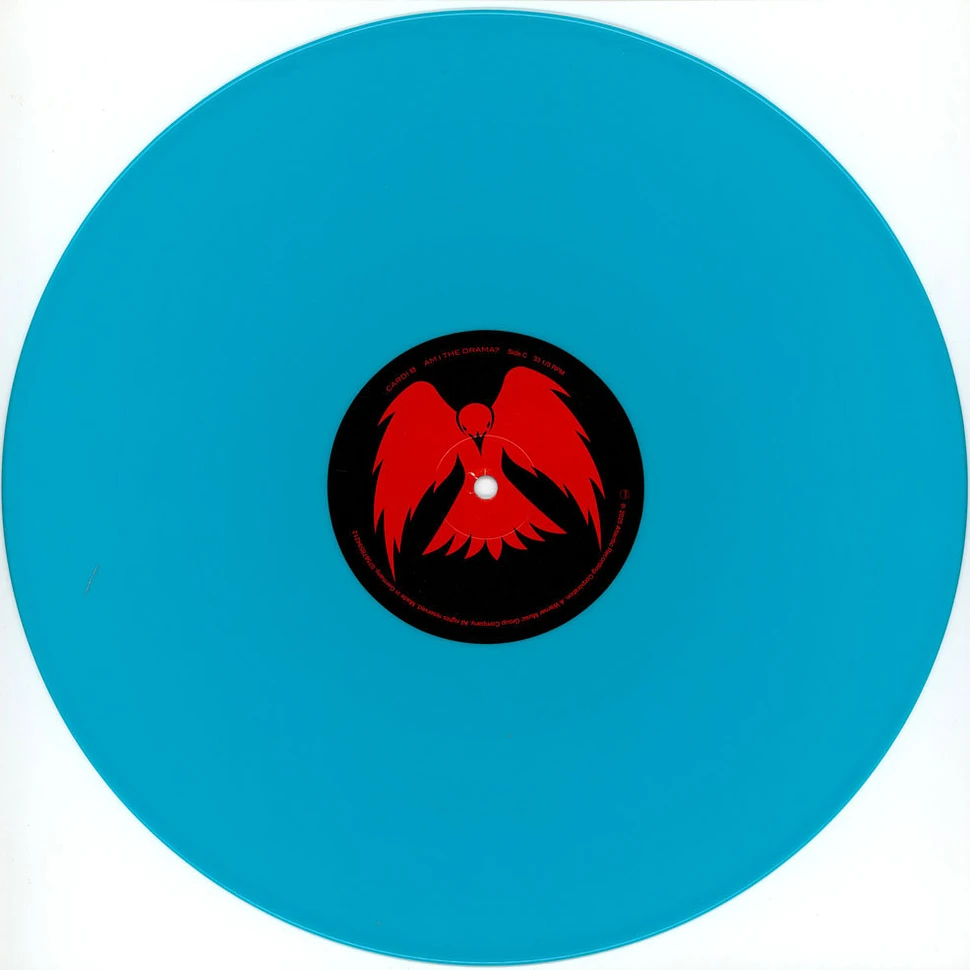 Cardi B. - AM I THE DRAMA? Baby Blue Vinyl w/ Signed Insert Indie