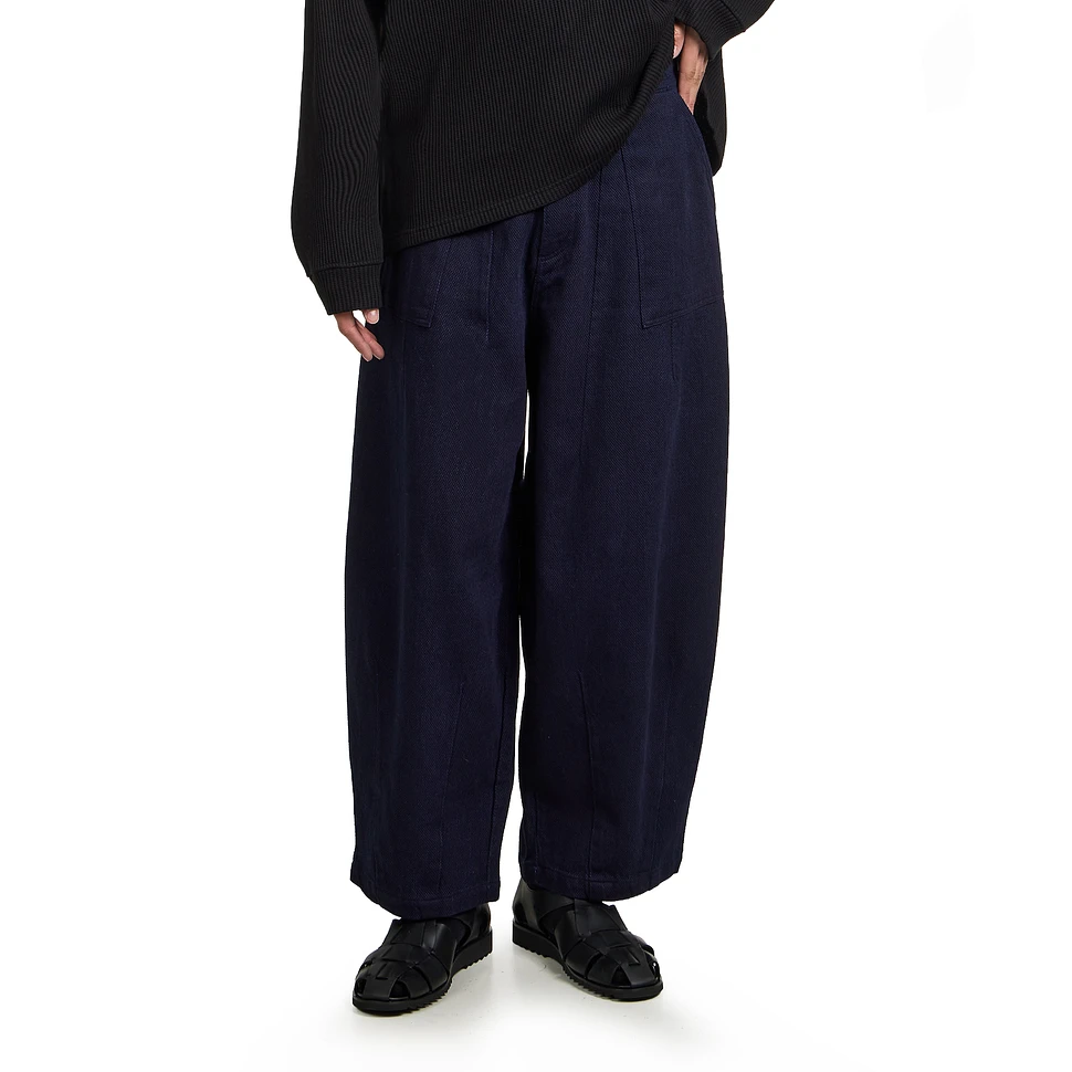 FrizmWORKS - Sashiko Denim Balloon Pants (Indigo) | HHV