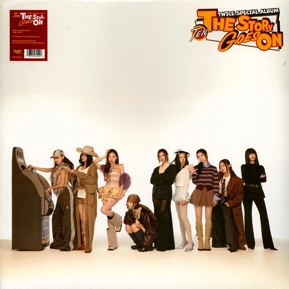 Twice - Ten: The Story Goes On Lemon Spark Vinyl Edition - Vinyl