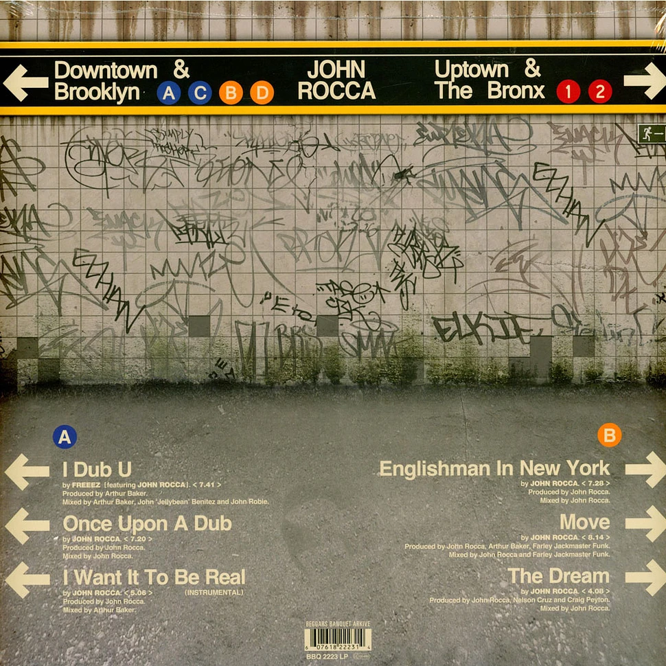 John Rocca - Once Upon A Time In N.Y.C. - Vinyl LP+7