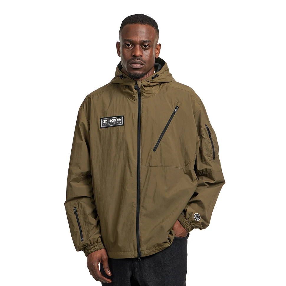 adidas Spezial - Buckstead SPZL Jacket (Trace Olive) | HHV