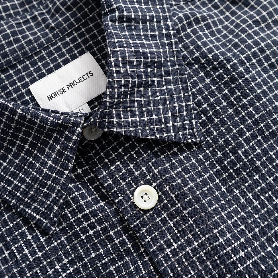 Norse Projects - Espevik Oversized Check SS Shirt