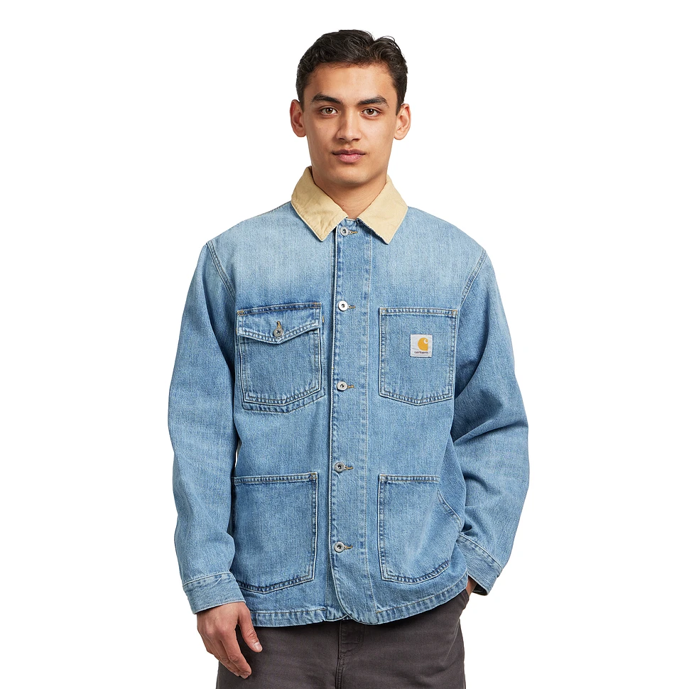 Carhartt WIP - Warren Chore Coat "Camano" Denim, 12 oz