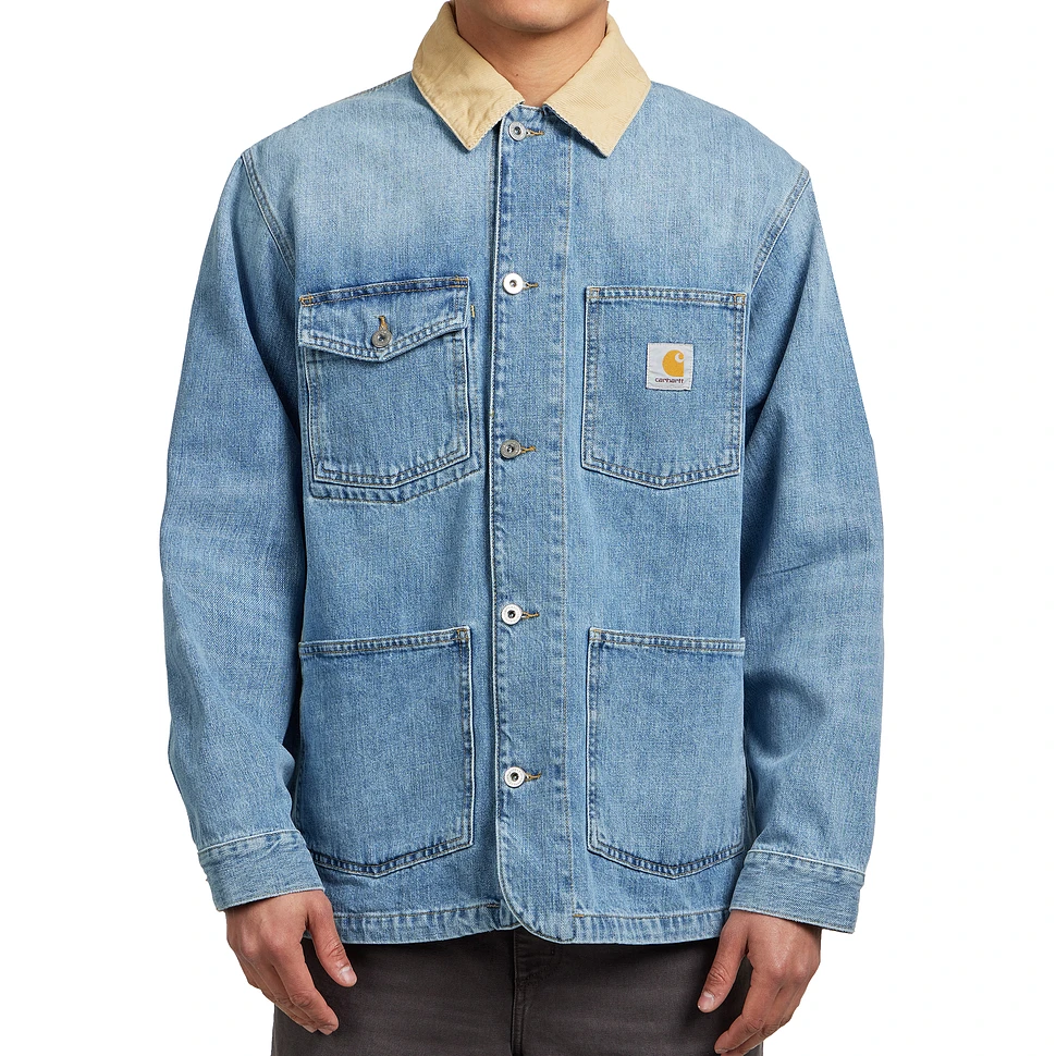 Carhartt WIP - Warren Chore Coat "Camano" Denim, 12 oz