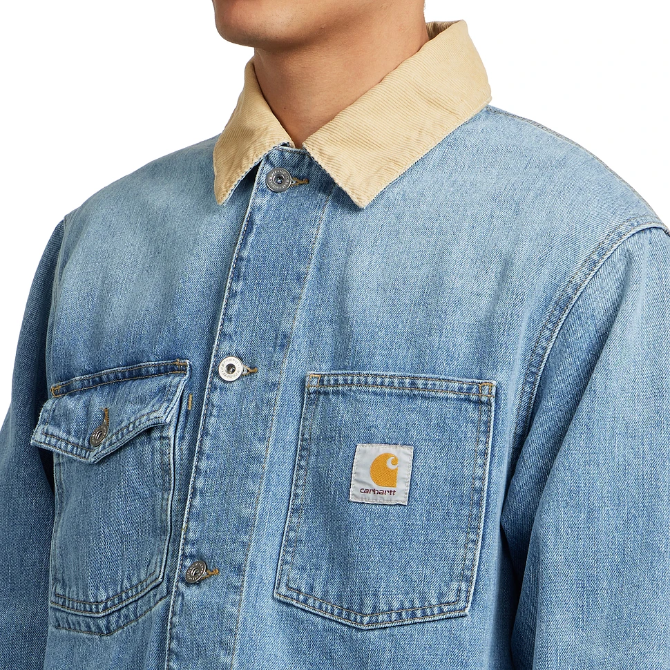 Carhartt WIP - Warren Chore Coat "Camano" Denim, 12 oz
